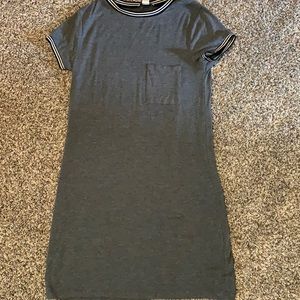 Grey “t-shirt” dress